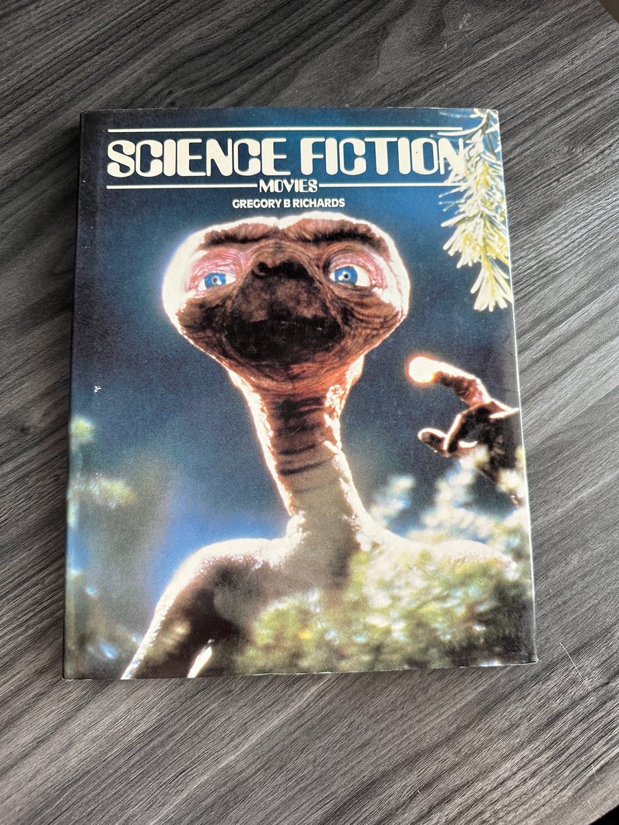 Excited to share this item from my #etsy shop: #ScienceFictionMovies #Vintagebook #moviebook Hardcover Book 1984 by Gregory B Richards #sciencefiction #scifi #starwarsbook #vintagescifi #retroscifi etsy.me/40Ahtlf