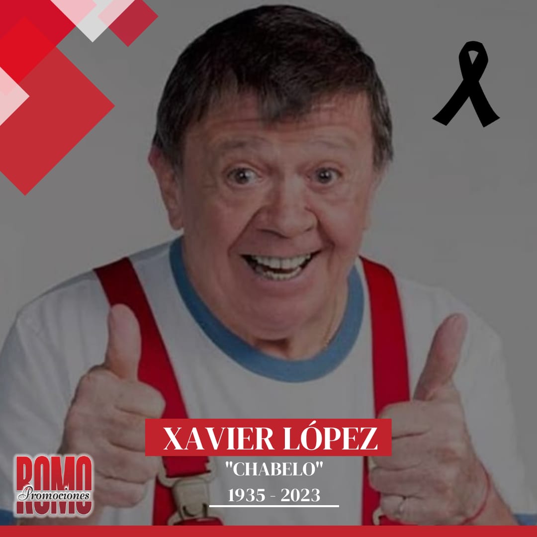 74Rodolfo13's tweet photo. Falleció #XavierLópez  #Chabelo a la edad de 88 años.
Gran actor, comediante, presentador y un ícono de la televisión mexicana.
Por más de 40 años acompañó a los mexicanos todos los domingos por la mañana con el programa "En familia con Chabelo".

DESCANSE EN PAZ 🕊️. https://t.co/85wN89ZvdV