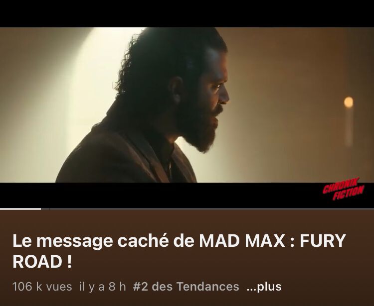 #2 des tendances... C’est le record de la chaîne ! 🙏