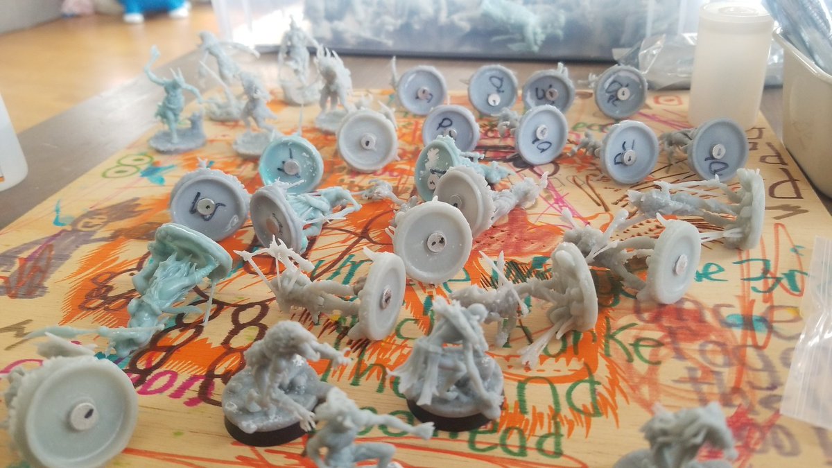 LockeVincent's tweet photo. Finally time to get the Man Eaters magnetized.... https://t.co/xN5EKT2TjI