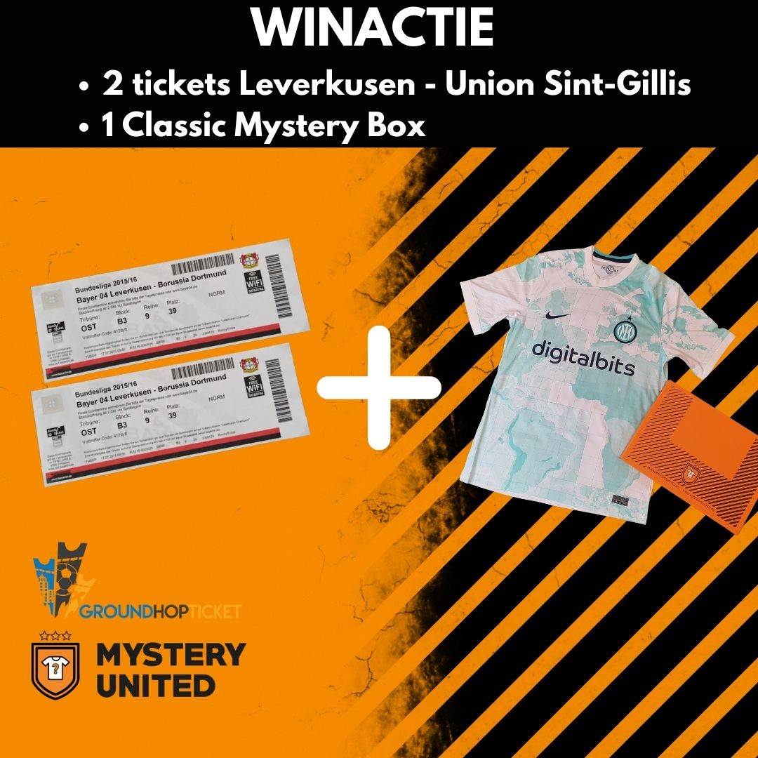 Mystery United โซ๐ (@mysteryunitedeu) on Twitter photo ๐๐๐ ๐ Samen met <a href="/groundhopticket/">Groundhopticket</a> geven wij 2 kaarten weg voor de Europa League-kwartfinale Bayer Leverkusen - Royale Union SG (do 13 april, 21.00u) รฉn een Classic Mystery Box! ๐ฅ
Kans maken?
โ
Volg @MysteryUnitedNL & <a href="/groundhopticket/">Groundhopticket</a>
๐ RT
Winnaar vrijdag 31-3 bekend! ๐๐๐ ๐ Samen met <a href="/groundhopticket/">Groundhopticket</a> geven wij 2 kaarten weg voor de Europa League-kwartfinale Bayer Leverkusen - Royale Union SG (do 13 april, 21.00u) รฉn een Classic Mystery Box! ๐ฅ
Kans maken?
โ
Volg @MysteryUnitedNL & <a href="/groundhopticket/">Groundhopticket</a>
๐ RT
Winnaar vrijdag 31-3 bekend!
