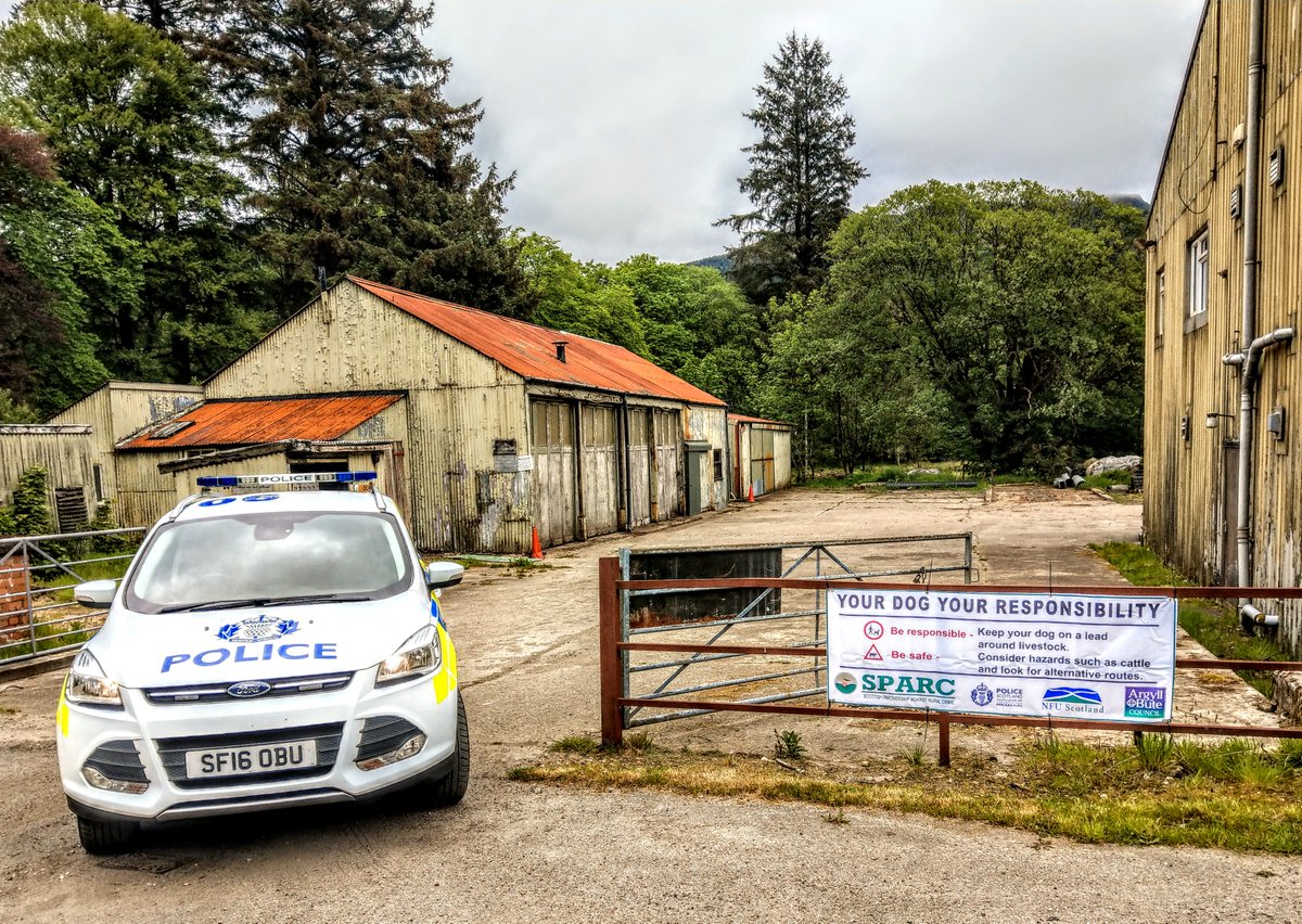 Are you planning to visit West Dunbartonshire or Argyll &amp; Bute over the Easter Holidays? Ensure your dog is under control near livestock. You can be fined up to £40,000 or be imprisoned up to 12 months if your dog attacks or worries livestock.  

Your dog, Your responsibility 🐑