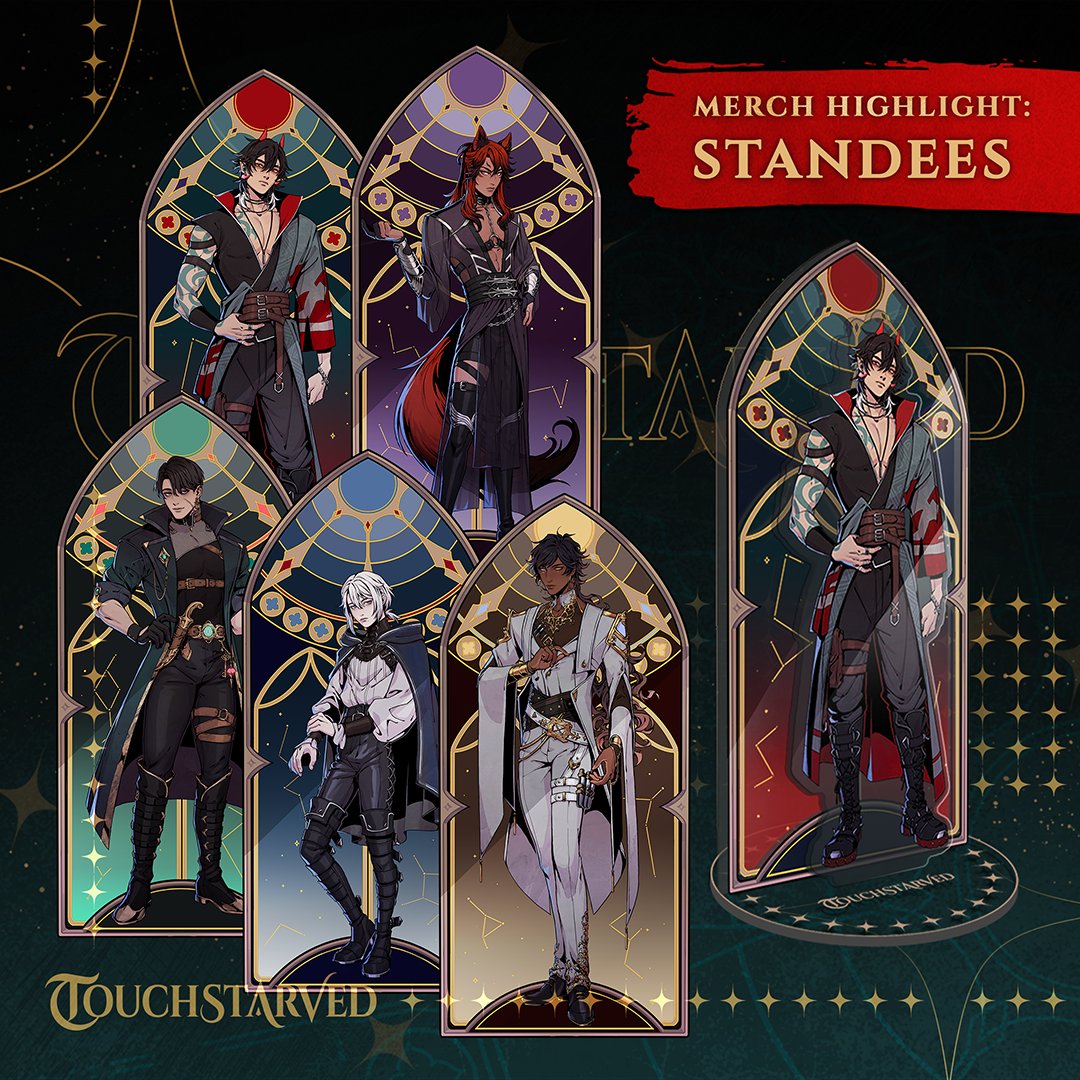 redspringstudio's tweet photo. Looking to add a little danger to your desk? ✨

Collect your favorite Love Interests by joining the Standee Bundle Tier or selecting a standee as an add-on. Which one do you think is most likely to stab you? 🔪 https://t.co/8neERgD9UM