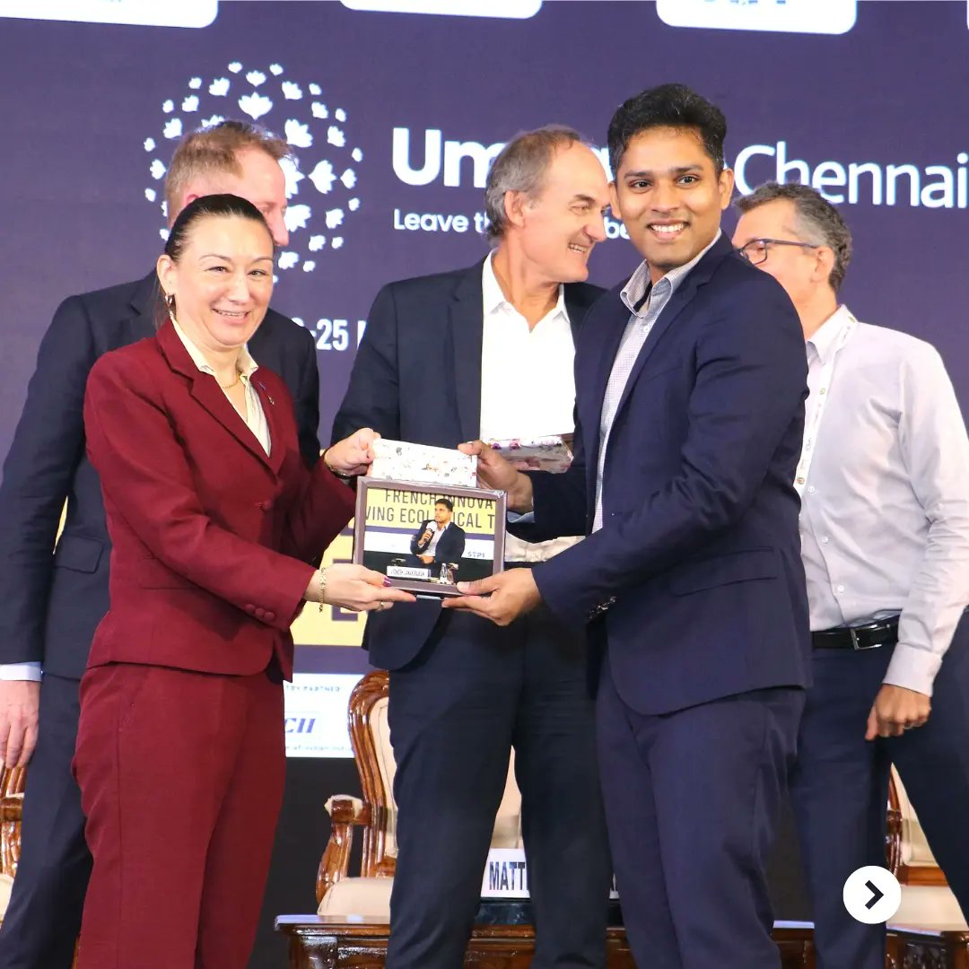 Timacagroindia's tweet photo. Check out our director Vignesh insightful talk on the significance of high nutrient uptake efficiency products in boosting plant productivity! At @umaginechennai, he shed light on how TIMAC AGRO India is actively contributing towards sustainable
transformation.  #UmagineChennai https://t.co/KrttzICXBO