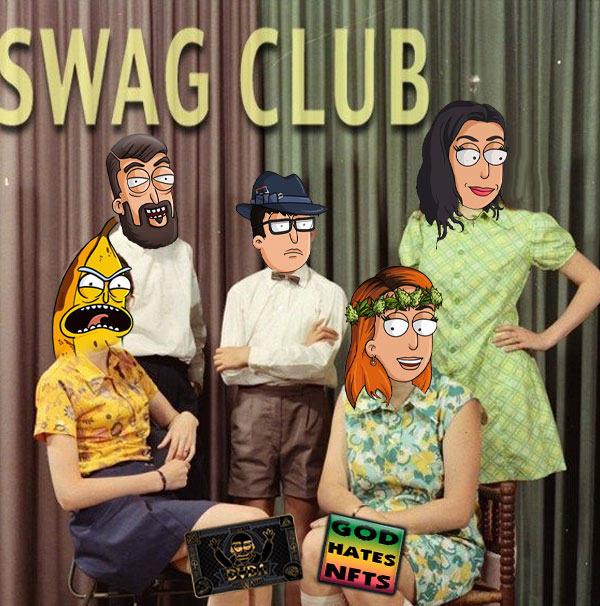 AaronVarble's tweet photo. Join the Swag Club today. You know what to do.
#DVDATheCult #GodHatesNFTees #GodHatesNFTeesMAXI #ApeHaterClub #SwagClub #SaturdayVibes #Saturday #SaturdayMood #NFTs #Web3 @NFT_NYC @GodHatesNFTees @srpeters @AbsentFromThebs @ladylaw @ladylaw @CLEMENZA132 https://t.co/Sz3ID4Jyx9