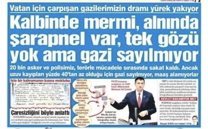 GaziTMSY's tweet photo. #GaziSayılmayanGazi
Gazilik Onurumuzu istiyoruz.Para istemiyoruz 
@yilmaz_ismet58
@dbdevletbahceli
@UlviYonter
@RTErdogan https://t.co/Z0EH4SRait