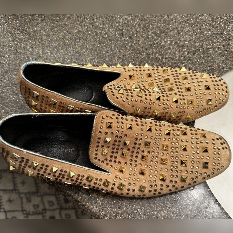 TheGAWTV's tweet photo. Announcing our next #DressleManiaIII auction! Bid to win studded loafer shoes worn by Mr. Stone in @WWENXT. Many fans may also remember Robert Stone as @IMPACTWRESTLING star Robbie E. Thank you @MrStoneWWE for donating to Dresslemania III!
Auctions are at https://t.co/nLkZT2EqeH https://t.co/h5l8ONNxoX