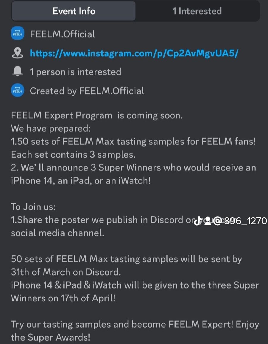 1270_896's tweet photo. FeelM Max by @feelmtech
Come join their event. Good luck.
#feelm #feelmtech #feelmmax
#closesystempod
#theultimatesensation https://t.co/2528NjiQWg