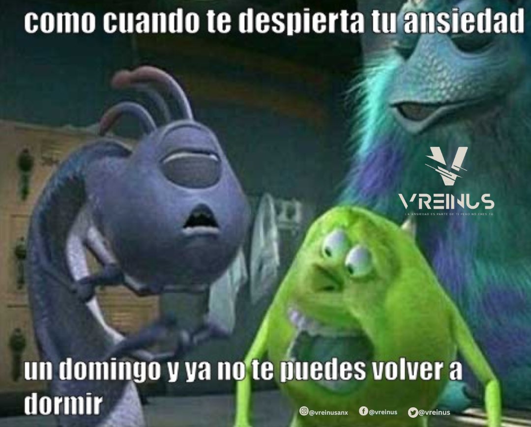 vreinus's tweet photo. A ti te ha pasado?
por que resulta que es más común de lo que parece.
#Ansiedad #vreinus #meme #noestassolo https://t.co/p96jFGv9CW