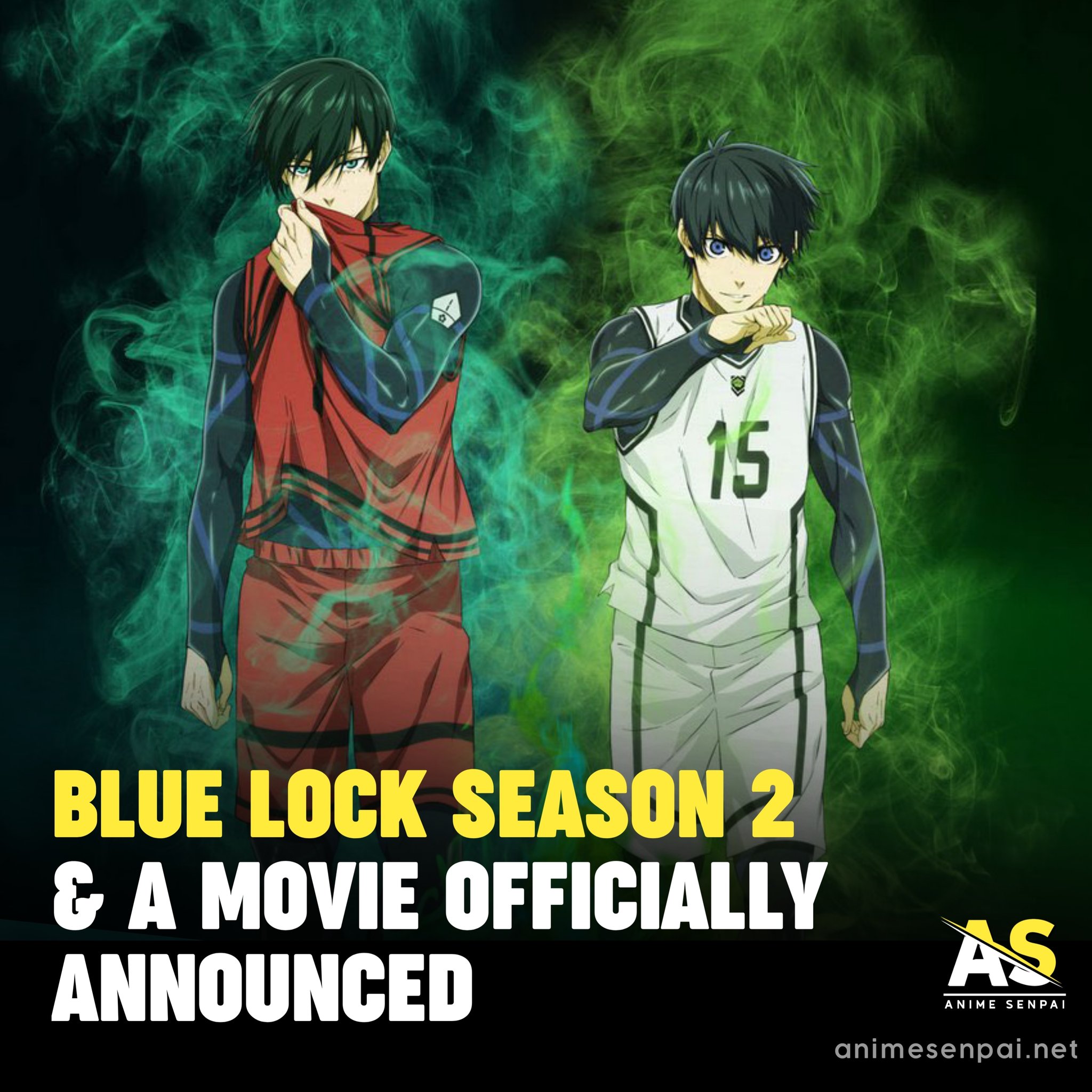 Blue lock season 2 and movie - Episode Nagi - official announced _