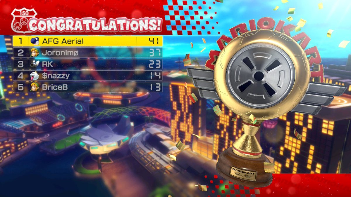 NAFBGaming's tweet photo. Our very own @AerialApostle won today's @AirForceGaming Mario Kart competition! Congrats! #MK8DX #FlyGameWin https://t.co/l5iIRKGh5F