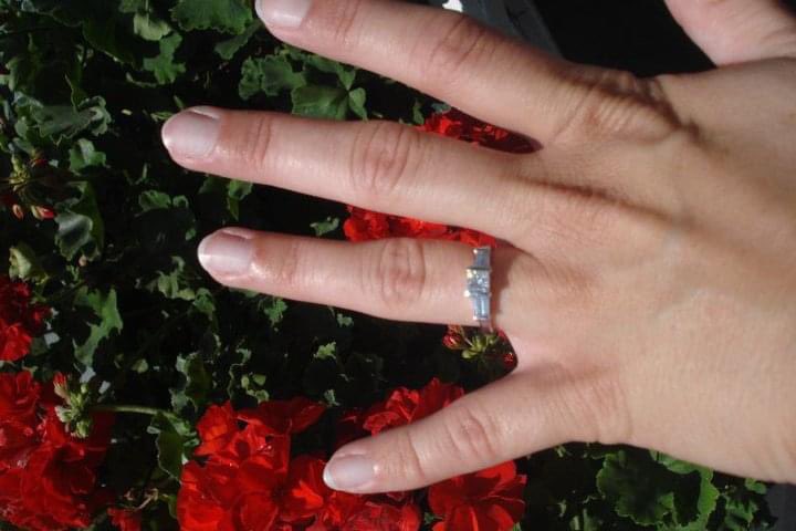 BrillLauren's tweet photo. I said yes to the long walk down the porch…I mean aisle! Engagement at the Cupola lookout 2010! #mygrandmemory @GrandHotelMI @mackinacisle https://t.co/Z1E2G1aIhb