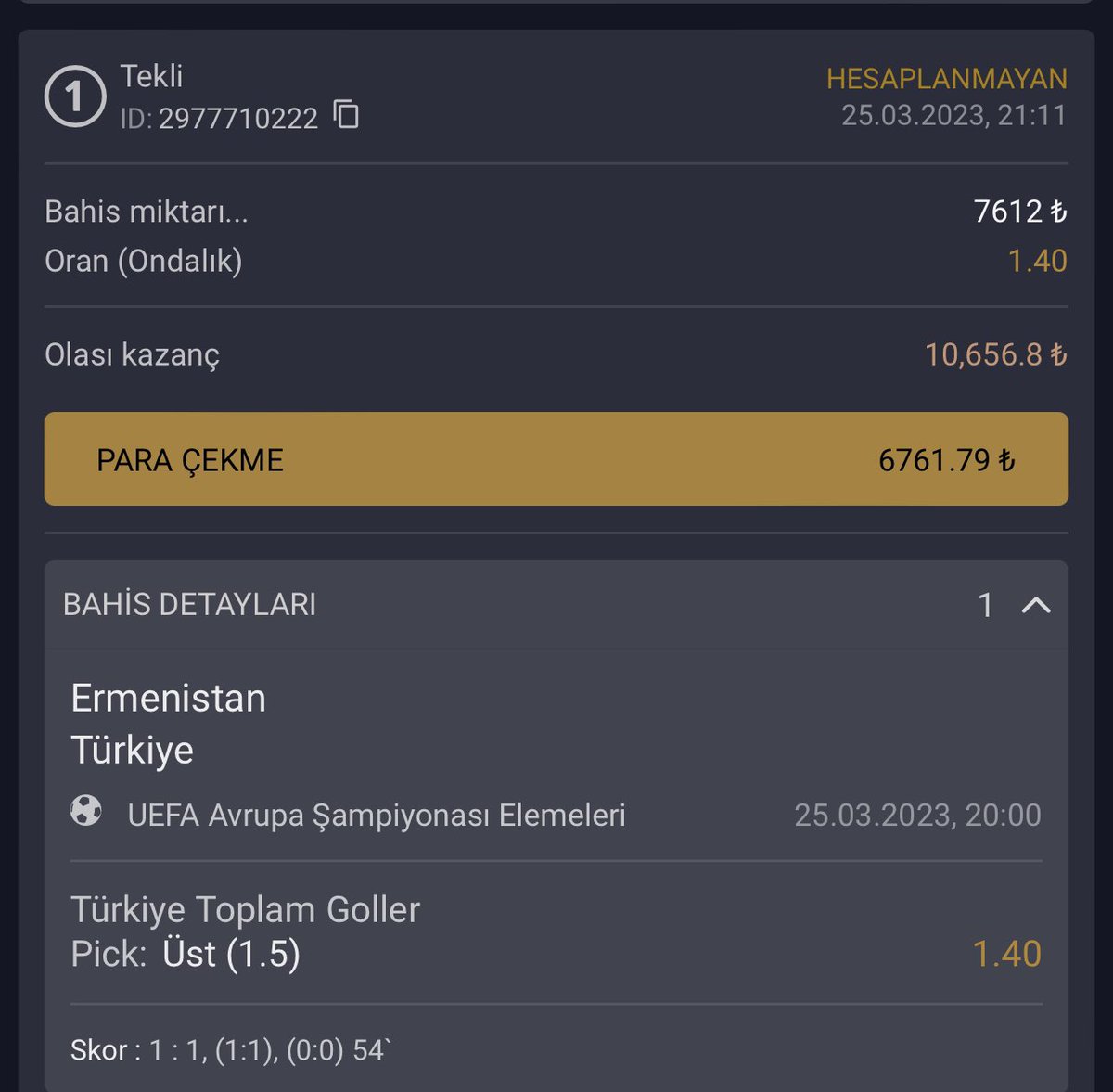 santitips_munez's tweet photo. AVRUPA ⚽️ R4 

7.612  > 10656

Referans olduğum Site ; https://t.co/JAfxP8Tmpe https://t.co/MIembevoiq