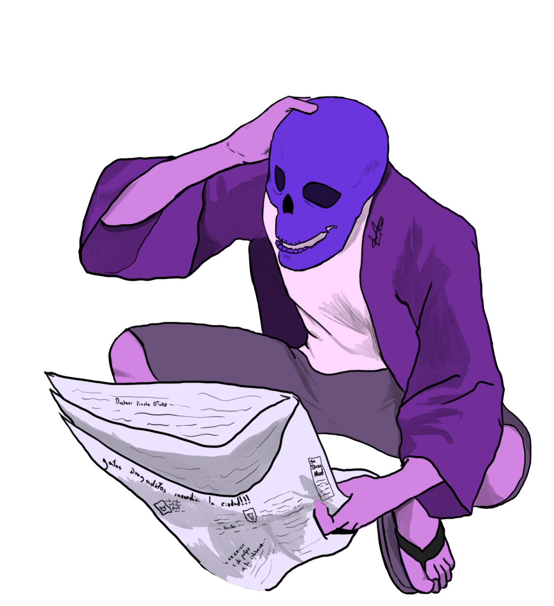 FaustoOtxoa's tweet photo. A drawing practice, doing what I love the most. Humanize Skulls
#draw #digitalart #DigitalArtist #Skull #Dibujo #dibujodigital #Calavera #originalcharacter https://t.co/Kvh5Sck8LQ