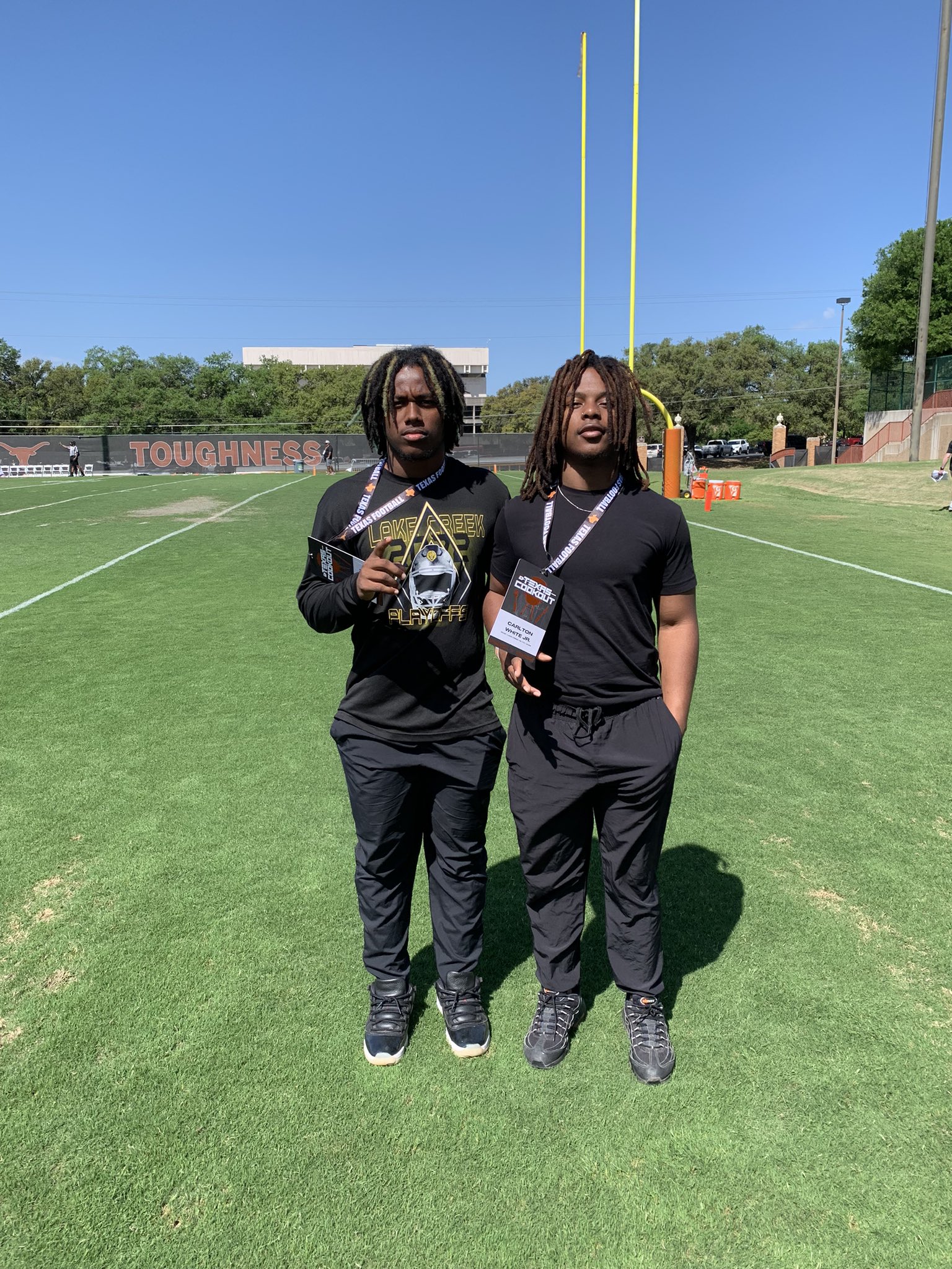 Carlton White on Twitter "Checking out TexasFootball practice with