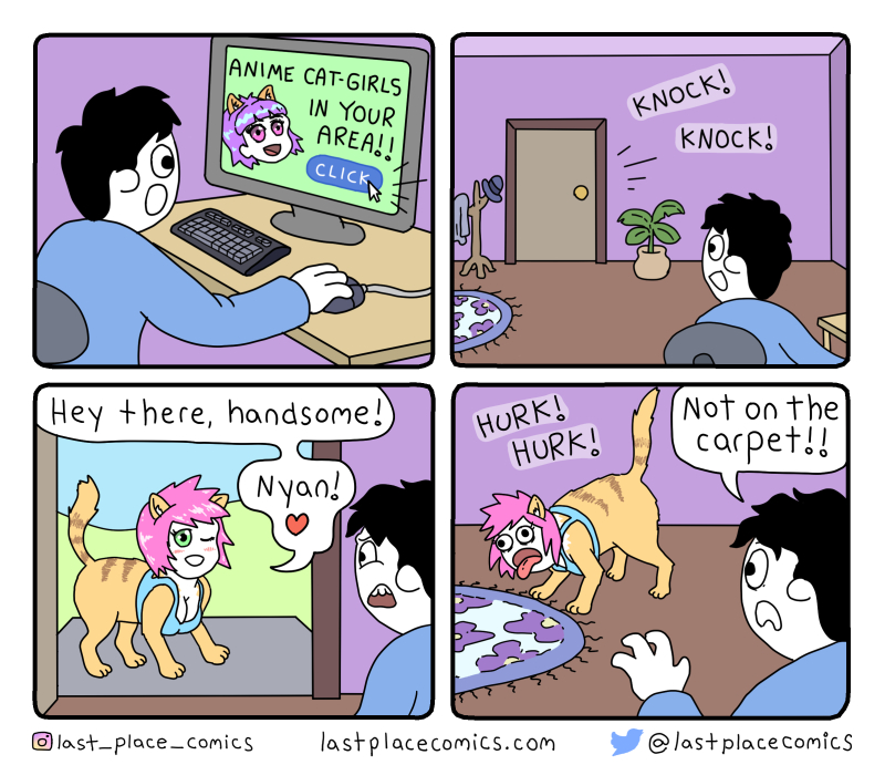 😽New comic: Cat-Girls in Your Area!😽 