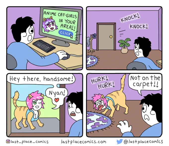 😽New comic: Cat-Girls in Your Area!😽 