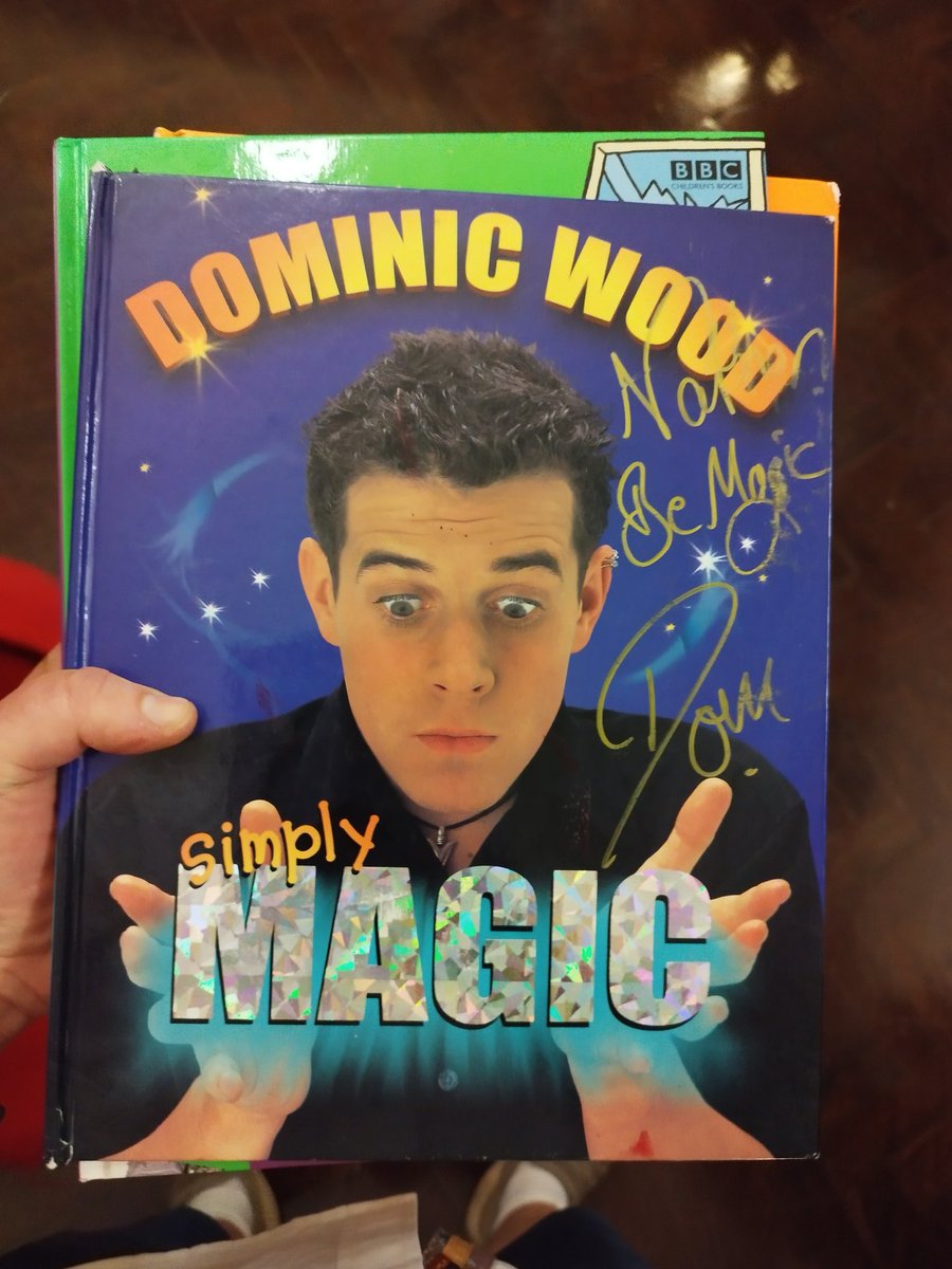And tonight I got it signed! Thank you <a href="/dickndom/">Dick and Dom</a> (and @DaBungalowClips for retweeting so many pics of the tour to convince us to go along tonight at Hull City Hall).