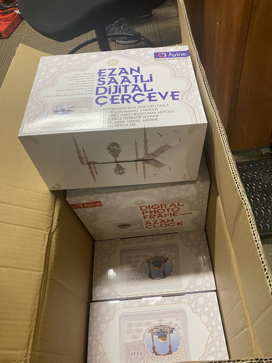 What everyone was waiting for !                     

#ayine #azan #azanclock #ezan #ezansaati                                        

antstores.com/products/ayine…