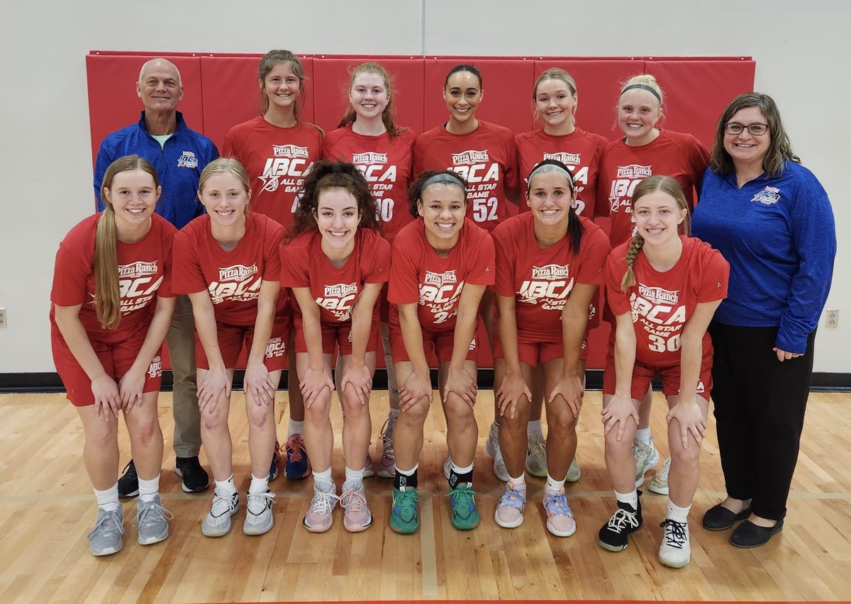 This is the 2023 <a href="/PizzaRanch/">Pizza Ranch</a> girls Southwest All Star team coached by Coach De Jong of <a href="/ACHSGBBALL/">Ankeny Centennial Girls Basketball</a> and Coach Boertcher <a href="/CoachKBoettcher/">Coach Kylee Boettcher</a> of <a href="/phsgirlsbb/">PHS Girls Basketball</a>