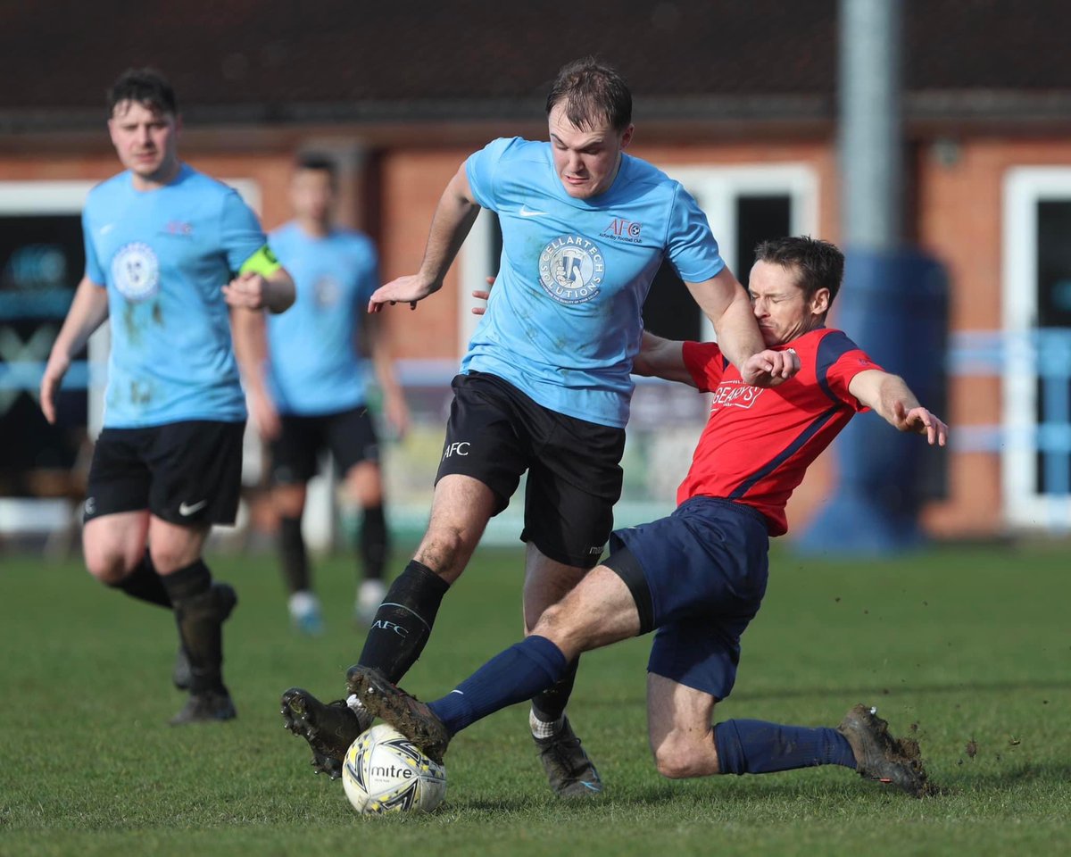 AsfordbyFC's tweet photo. A 7 minute @Charlie24R hatrick helped Asfordby to a 6-0 away win at @_STFC other goals from:
Dolton Taylor 
@AndyMelville5 x2
#UTA #topoftheleague https://t.co/BZwCCgPVkB