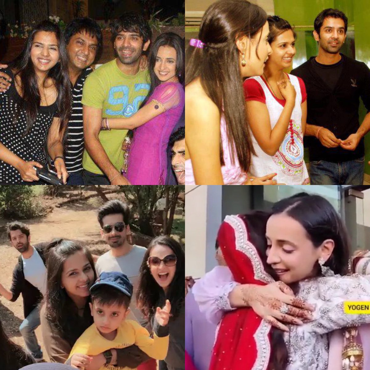 Sanaya , Barun , Dalljiet 😭😢❤️ .. seeing them all together makes me emotional now as Dalljiet has moved to another country .. they were all together at her wedding too #SanayaIrani #BarunSobti #DalljietKaur #IPKKND #IssPyaarKoKyaNaamDoon