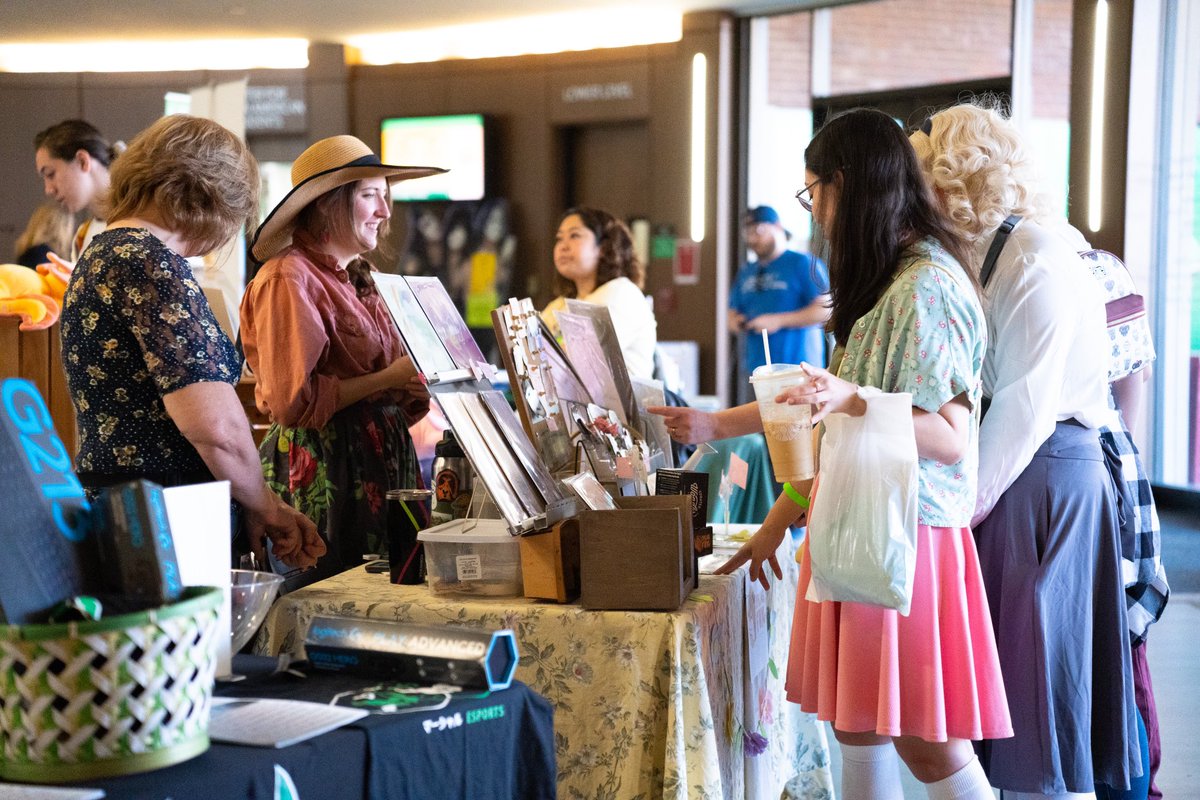 marshallu's tweet photo. #HerdCon2023 has taken over the Memorial Student Center today! Activities continue until 8 p.m. learn more at https://t.co/SLZ3btzmab.
#HerdCon @HerdConWV https://t.co/MEOwkqpKgn
