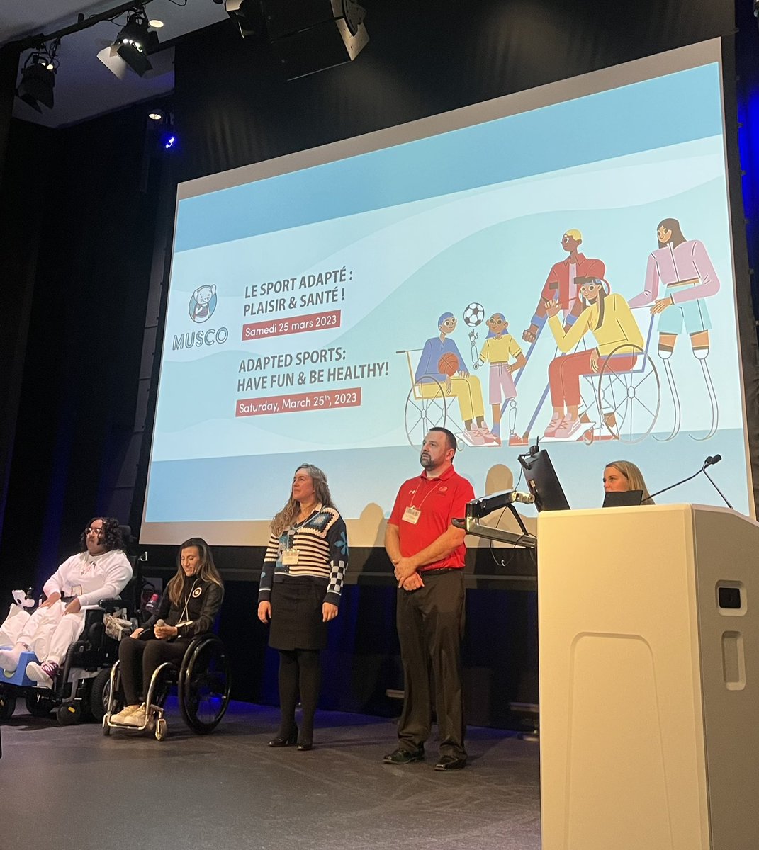 DreMLNault's tweet photo. C’est aujourd’hui! Comme bien des choses pour améliorer l’accès au sport adapté pour les jeunes avec déficience, il faut en parler !!! Il y a tellement de barrières à la pratique du sport et l’une d’entre elle est le manque d’informations et d’inspiration! https://t.co/GjAWADtc2W