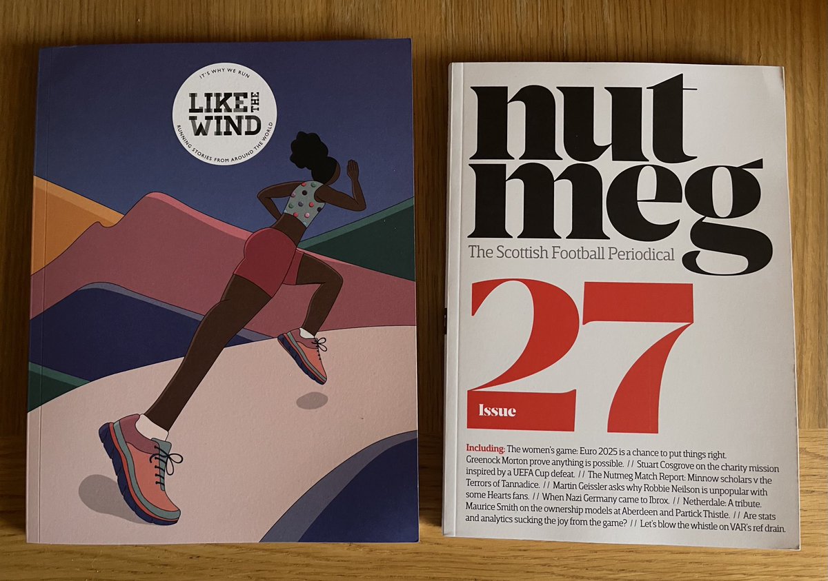 A really good day topped off by the arrival of my two favourite publications on the same day, issue 27 of the brilliant ⁦@NutmegMagazine⁩ and issue 35 of the gorgeous ⁦@LikeTheWindMag⁩ 🙂