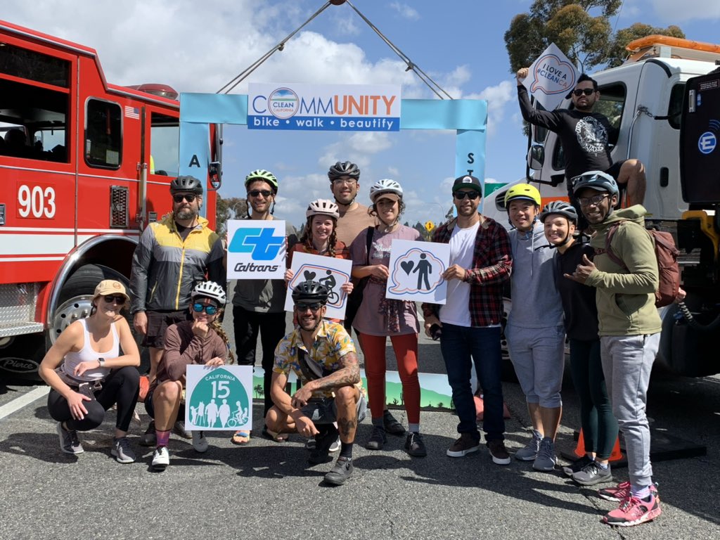 SDCaltrans's tweet photo. Make sure you stop by our giant #CleanCACommunityDays selfie sign! 📸 https://t.co/7Istx71laz