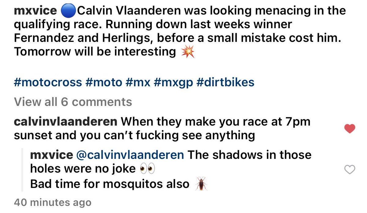 @pesty_swami @MooseRacing @PartsEurope He was. Has a good point about racing late, shadows were a nightmare.