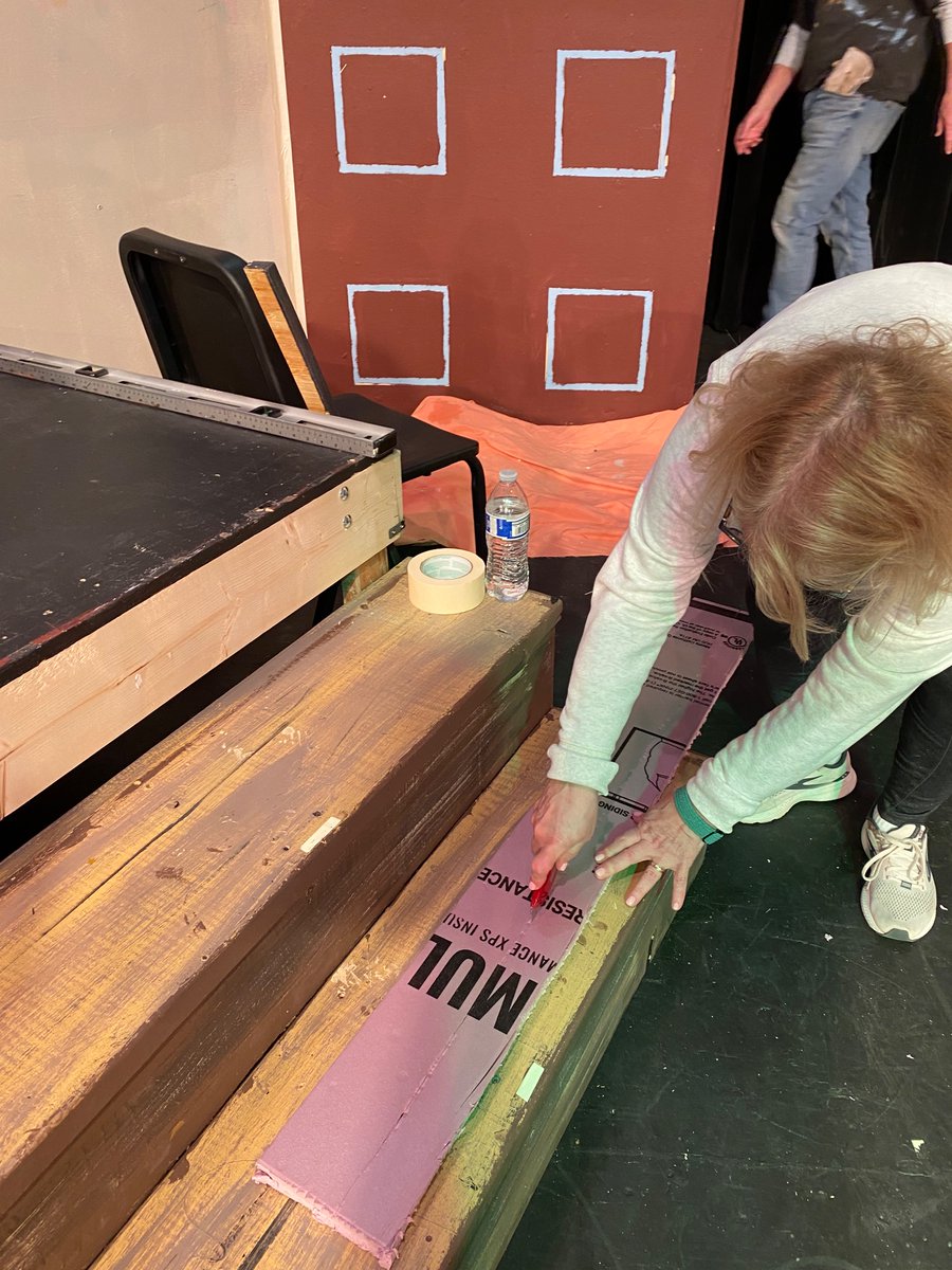 KirkPlayers's tweet photo. More set construction for “Chasing Charming.”

Thank you to the crew! https://t.co/QtTtrifraU