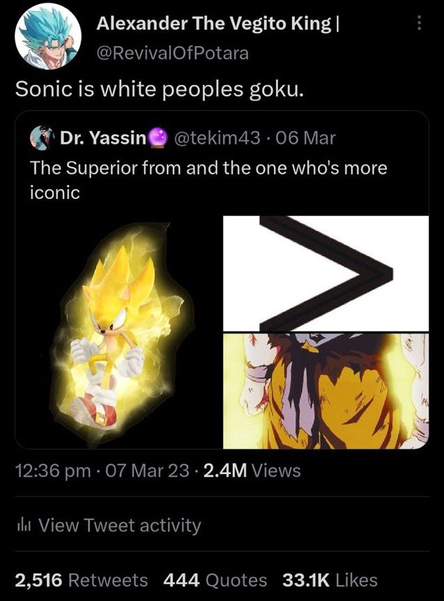 ⚡️スパイディ7はこちら⚡️ on Twitter "This tweet turned the Dragon Ball fanbase