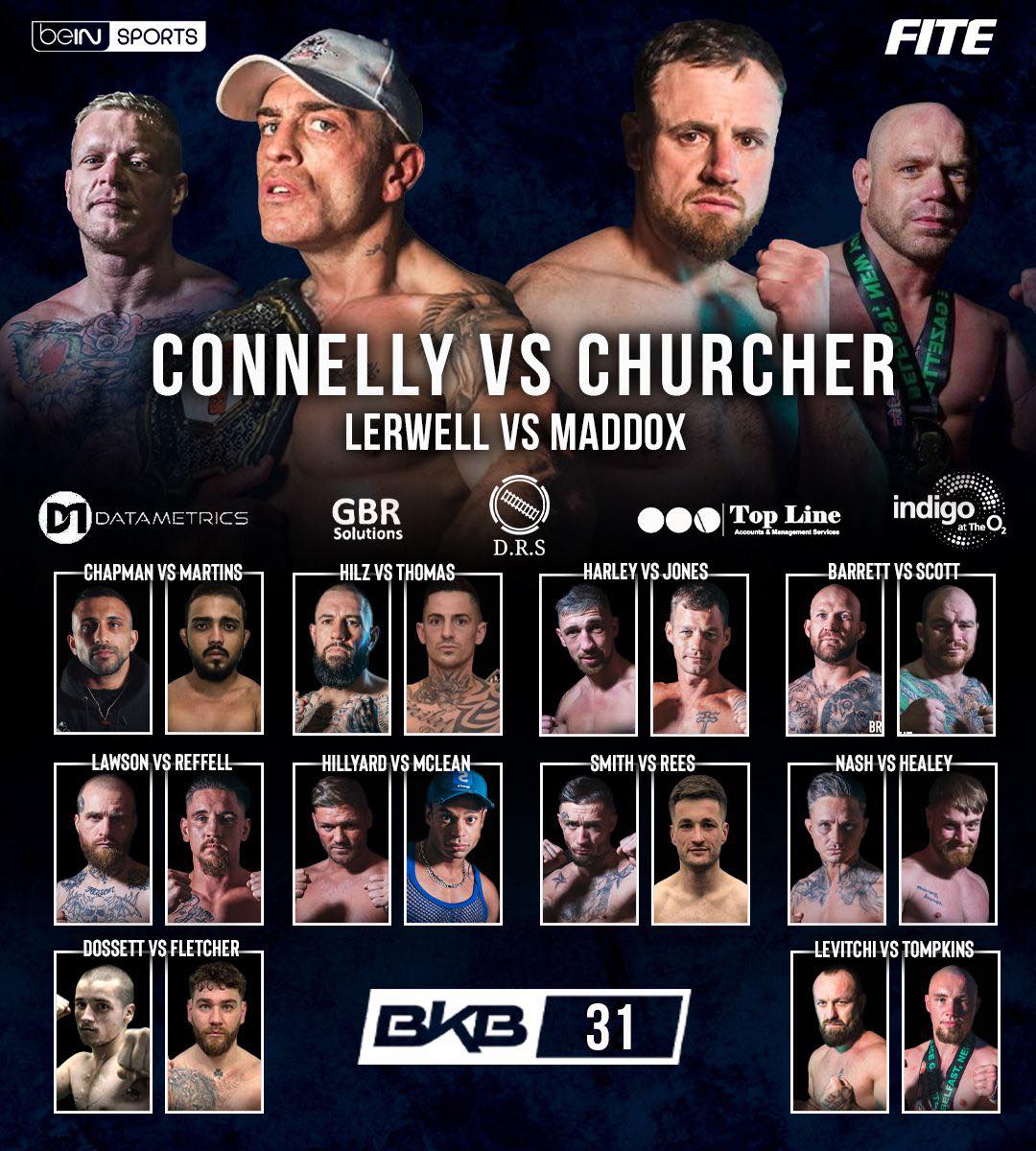 👊12 Bare Knuckle fights await us...who's ready for some #BKB31?

TOMORROW | LIVE &amp; INCLUDED with #FITEplus | 12pm ET

➡️bit.ly/BKB31FITEplus

<a href="/bkb_official1/">BYBBKB</a> 
(FITE+ $7.99/mo | $69.99/yr | Limited Time 7-Day Free Trial)