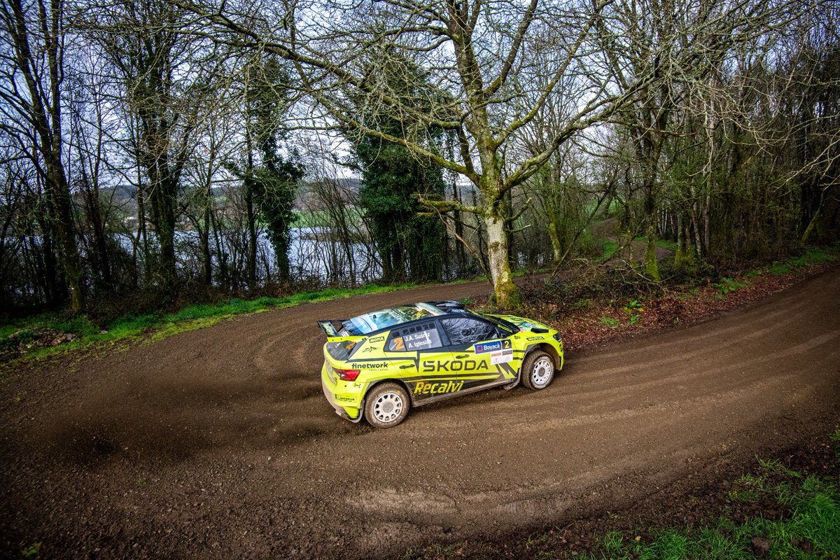 El <a href="/skoda_es/">Škoda España News</a> Fabia RS Rally2 de <a href="/GrupoRecalvi/">Grupo Recalvi</a> debuta a lo grande en la <a href="/CERT_Rallycar/">Campeonato de España de Rallyes de Tierra</a> con <a href="/JASuarezOficial/">Cohete Suárez</a> / <a href="/IglesiasPin/">Alberto Iglesias Pin</a>, ganadores de todos los tramos.

📊 <a href="/RallyDaAuga/">Rally da Auga Comarca de Ordes</a>
🏁FINAL:
🥇 <a href="/JASuarezOficial/">Cohete Suárez</a> / <a href="/IglesiasPin/">Alberto Iglesias Pin</a>
🥈 Manuel Osorio / Alberto dos Reis
🥉 Xavi Vidales / Jordi Hereu