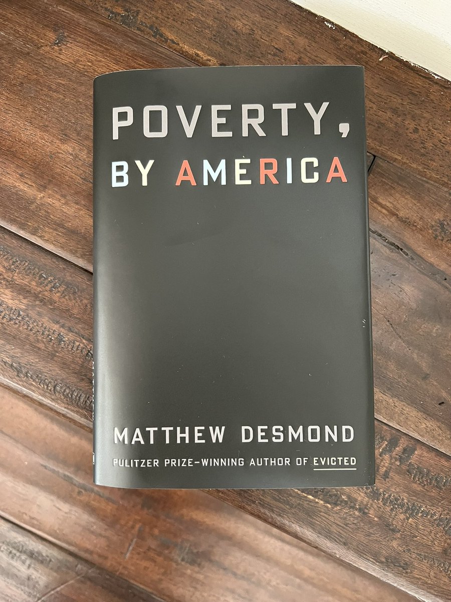 While I’m neither <a href="/reesesbookclub/">Reese's Book Club</a> nor <a href="/oprahsbookclub/">Oprah's Book Club</a>, I do have a book recommendation. Matthew Desmond’s “Poverty, By America”. And, if anyone wants to do a book club let me know😉