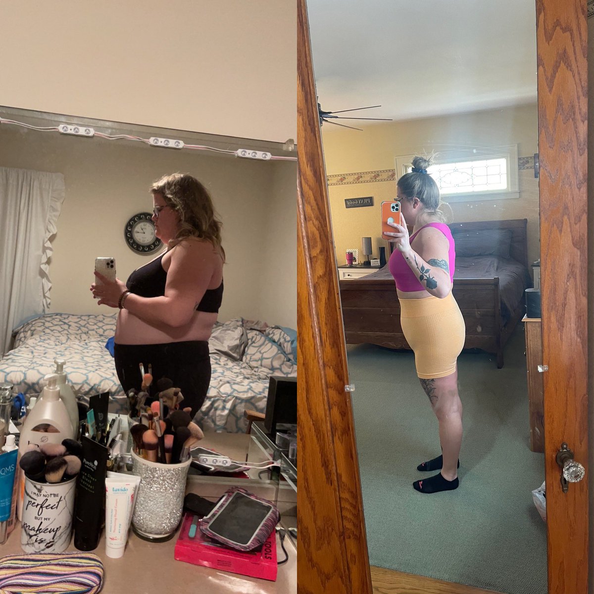BlueEyedHaley's tweet photo. -46 pounds, -6 inches https://t.co/Cyk6ubTIiV