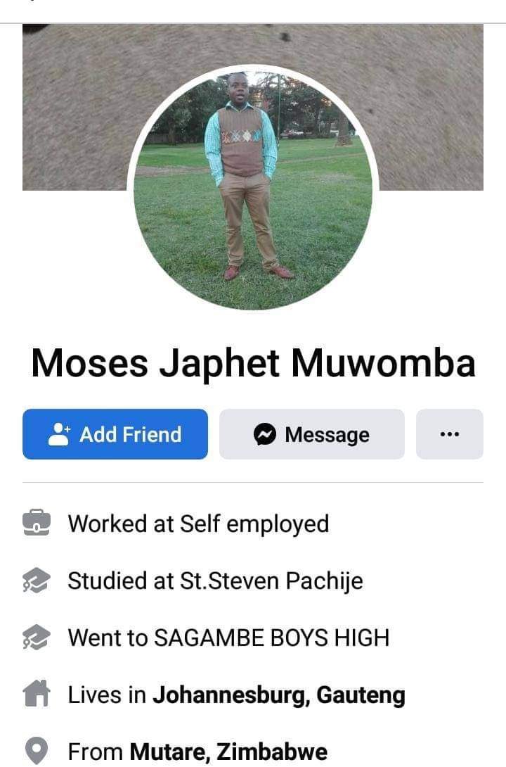 Moses Japhet Muwomba illegal foreigner from Zimbabwe who was insulting president Cyril Ramaphosa while marching with EFF members during #shutdown has been found to be a foreigner who’s illegal in the country while advocating for lawlessness.
