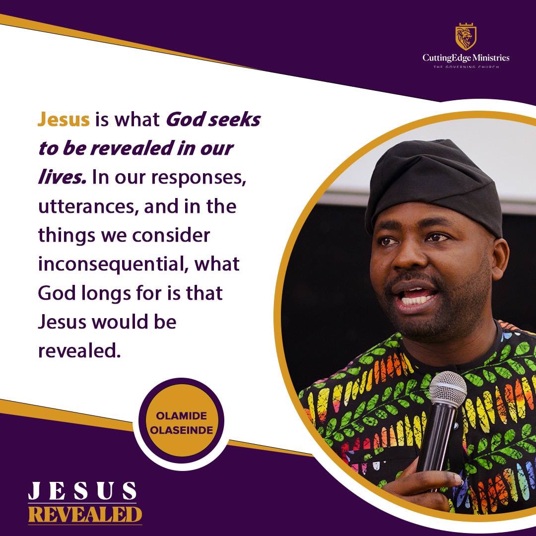 CuttingEdge_NG's tweet photo. God's desire is that Jesus be revealed in our lives. For this to happen, we must give heed to praying in the HolyGhost and our hearts must constantly connect with heaven.
#PresentTruthExcerpts
#TheGoverningChurch https://t.co/xwji4LmaaP
