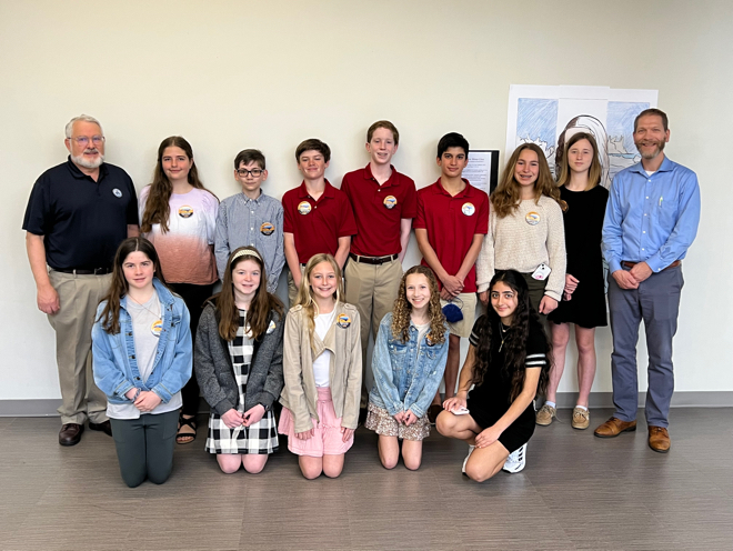 StMSCary's tweet photo. Proud of our StMS Science Olympiad and National History Day clubs competing at regionals today! https://t.co/FPpBSJ3OiJ
