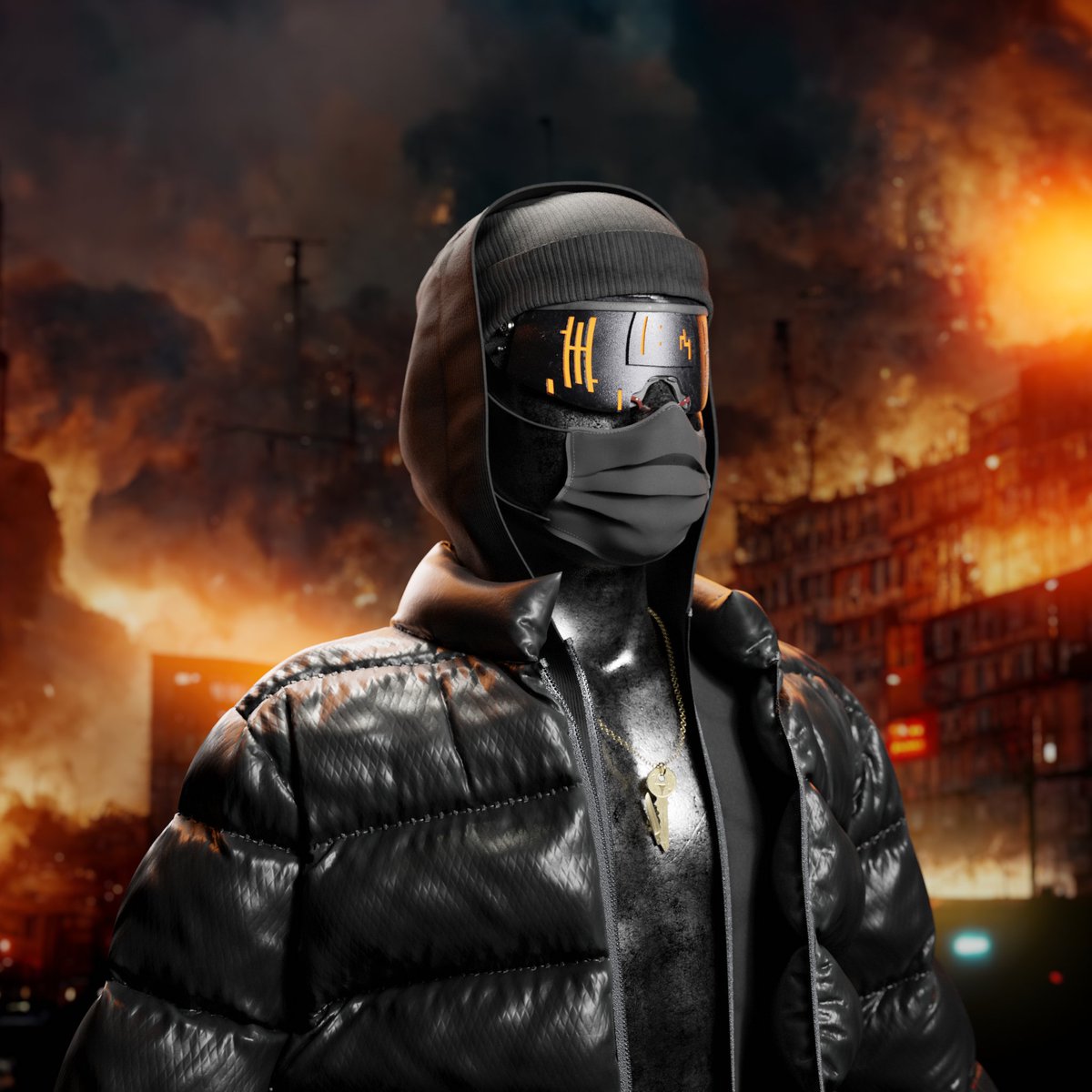 TheRiotNFT's tweet photo. Rippers are gonna burn everything  🥷 https://t.co/n2pjtgia4f