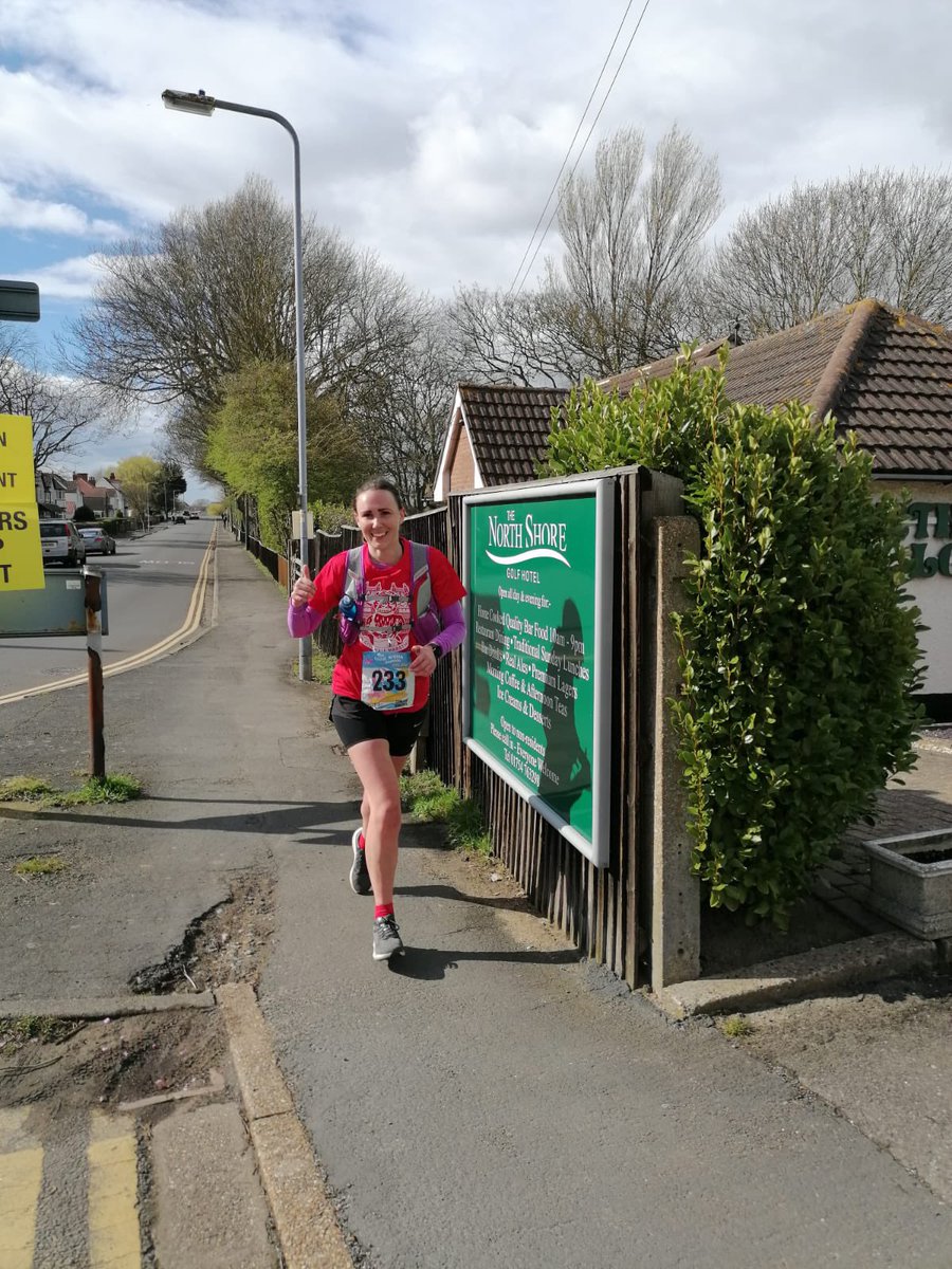 _AliceCarter_'s tweet photo. Great British Seaside Ultra: First ultra marathon - second place female - 5 hours 55 mins 🏖🥈

Skegness to Mablethorpe and back featuring a spectrum of weather, a lot of sand, some excellent people, and spot on organisation from @Curlysathletes👌🏻

#ultramarathoner https://t.co/HLuPqiqg8K