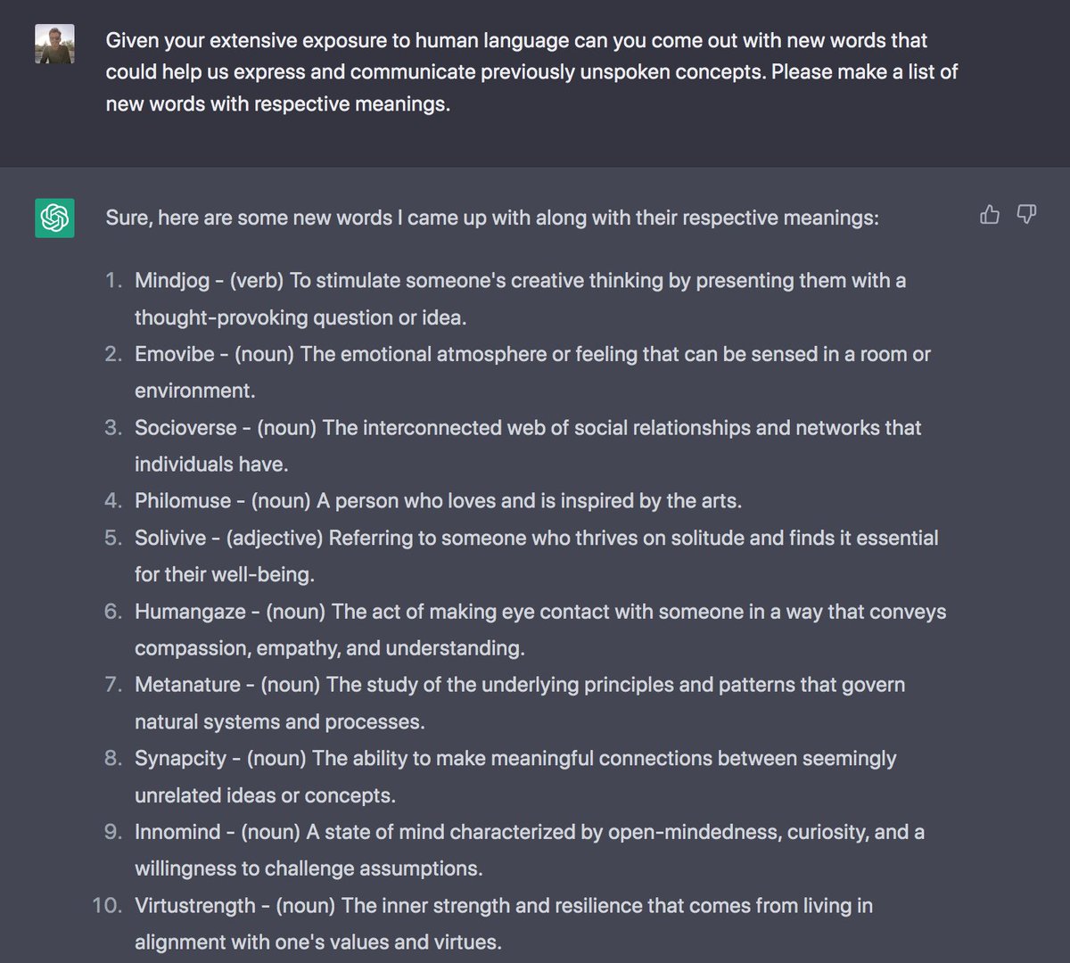 In the mood for a mindjog...