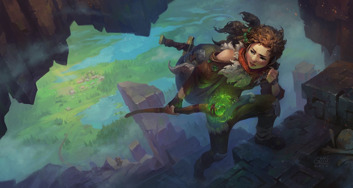 Soldier Saturday is back! Tag someone to lift these mental weights with you! Who are they? What do they fight for? Who do they fight alongside? Who do they fight against? What do they wield? How were they trained? #dailyDMNastics #TTRPG
Original Art: artstation.com/artwork/KyVdB