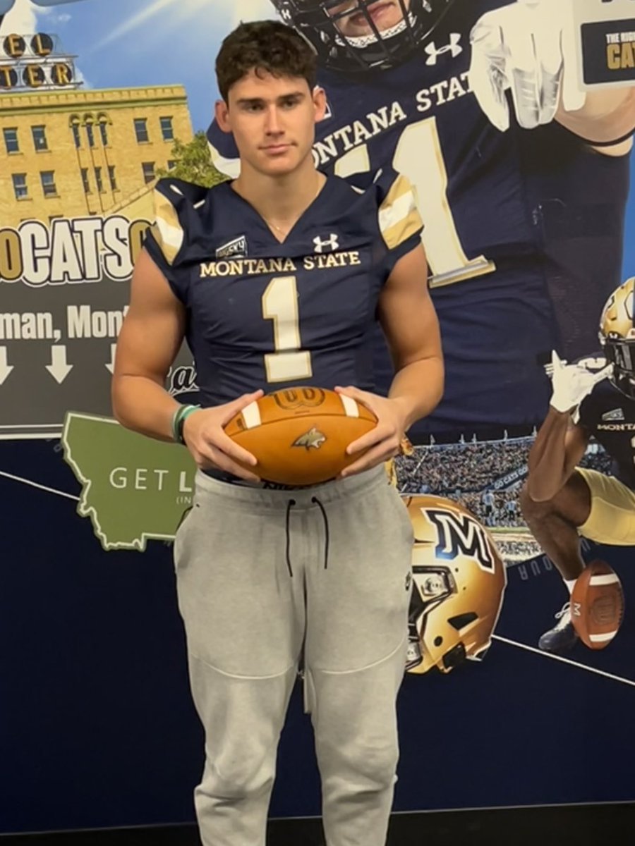 Nate_Fischer_7's tweet photo. Had a great time yesterday visiting @MSUBobcats_FB!! Thank you for the invite @CoachSammyMix @CoachBobbyDaly @WillieMGarza @BrandonHuffman @RylandSpencer @PrepRedzoneWA https://t.co/kSXV90iBv1