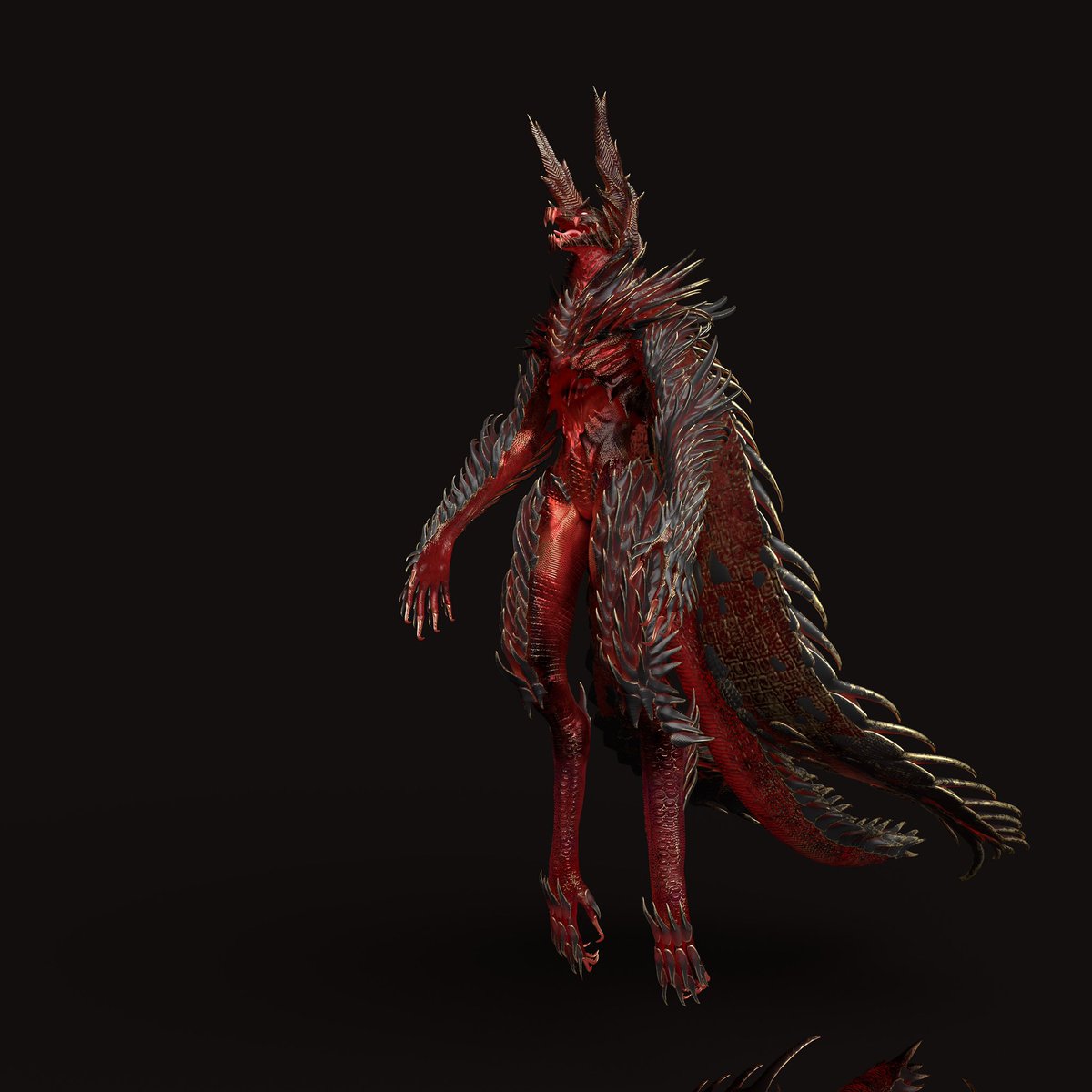 Primordial_Boba's tweet photo. It’s time @Substance3D @Blender @pixologic #art #3dartwork #monstercreature #fantasyart #dnd https://t.co/nICMn7Bw27