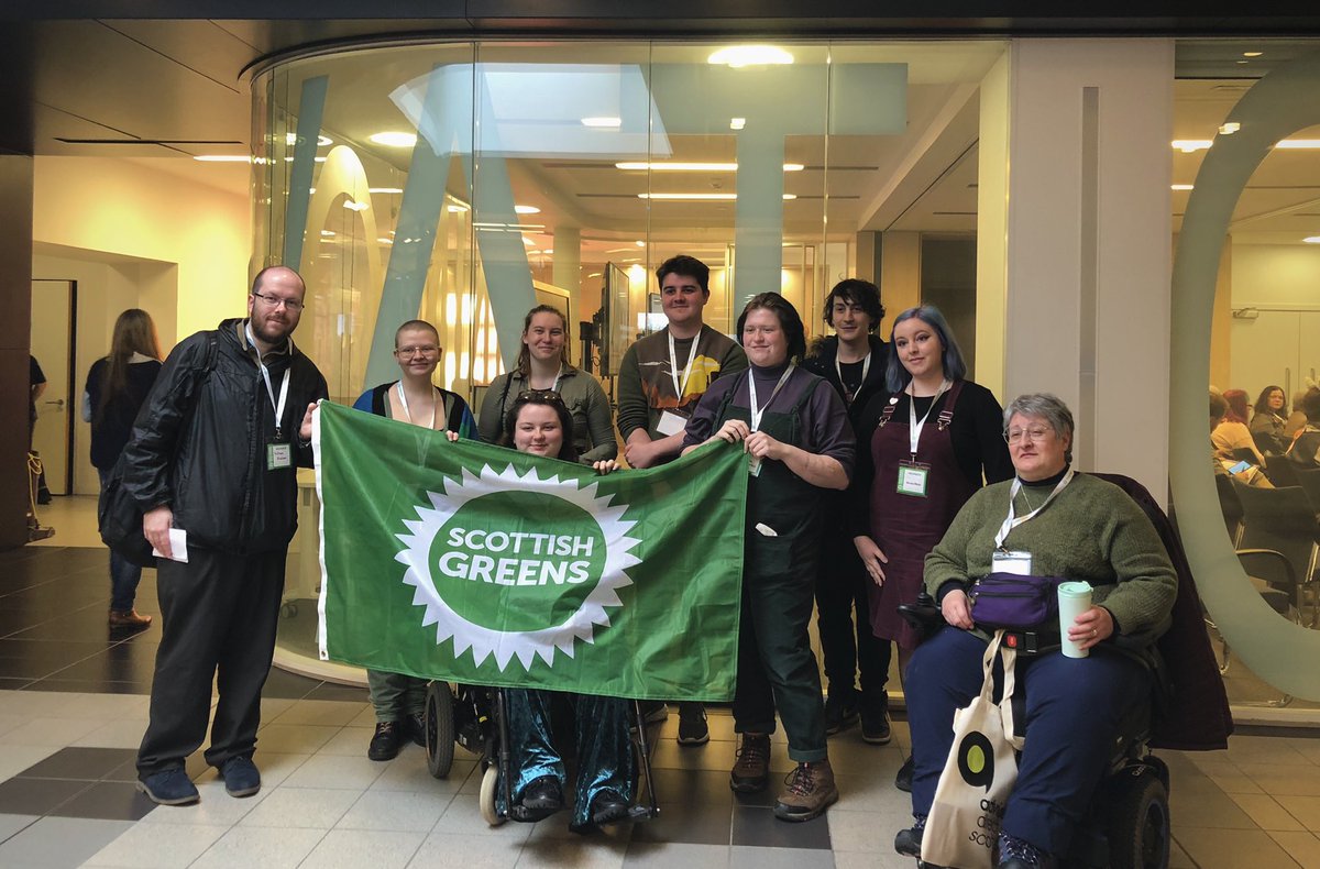 And that's a wrap on another successful #SGPConf 💚

For the first time in years, we gathered (just a few of our many!) Disabled Greens together for an intro chat, campaign discussion, and recruited even more members to our liberation efforts.

Nothing about us, without us. ♿️✨