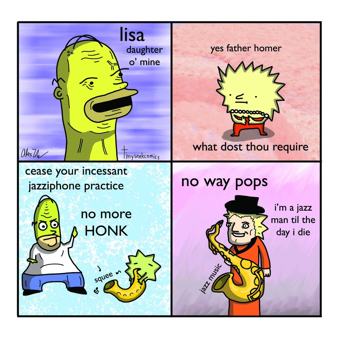 been a while since i've compiled and shared, so here are all of the bizzaro simpsons comics i've made over the last five years, in one thread (1/6) 