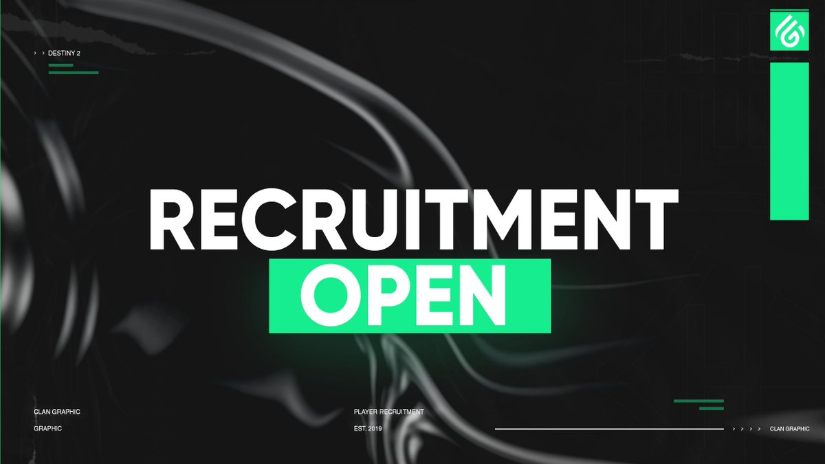 We are excited to announce we are re-opening our clan recruitment process! Please fill out the form and you'll be contacted on your preferred platform if you are selected. 

Recruitment will be open until the 14th of April and anyone is welcome to apply!: forms.gle/t4HSdt6yf9ydxB…