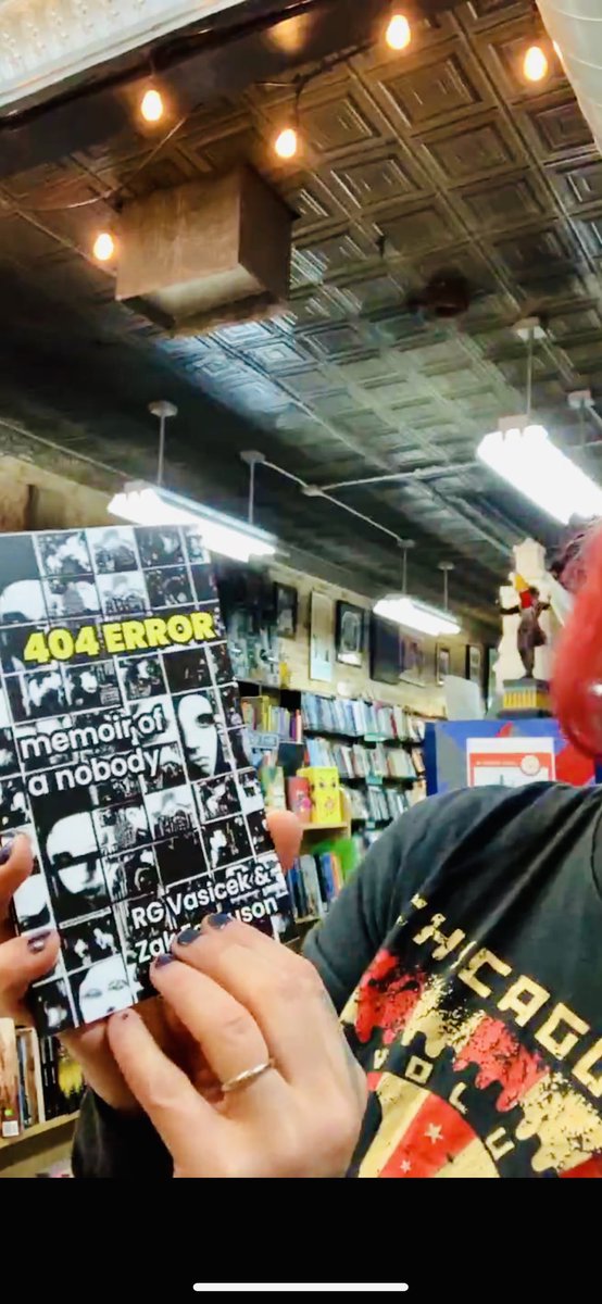 404 ERROR now available at Quimby’s Bookstore in Chicago!
